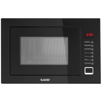 Встраиваемая микроволновая печь (СВЧ) 60 см EXITEQ EXM-104 black