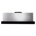 Телескопическая вытяжка 60 см EXITEQ EX-1076 black glass