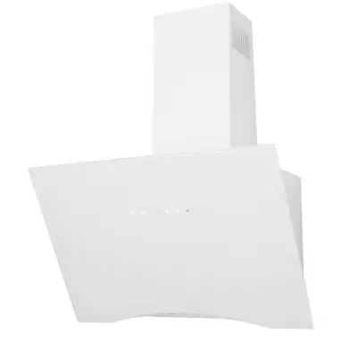 Белая наклонная (декоративная) вытяжка 60 см EXITEQ EX-1116 white